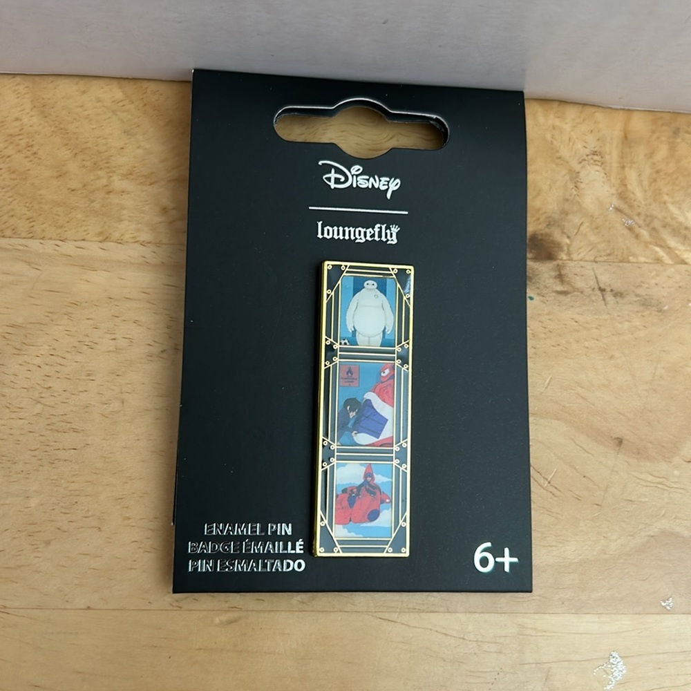 Loungefly Disney Big Hero 6 Baymax Scene Strip Enamel Pin